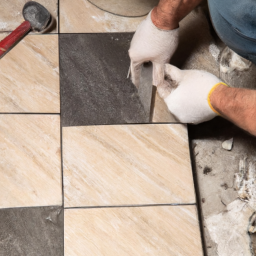 La pose de carreaux mosaïques en marbre par Pro Carreaux : un choix de qualité pour sublimer votre intérieur à Kourou